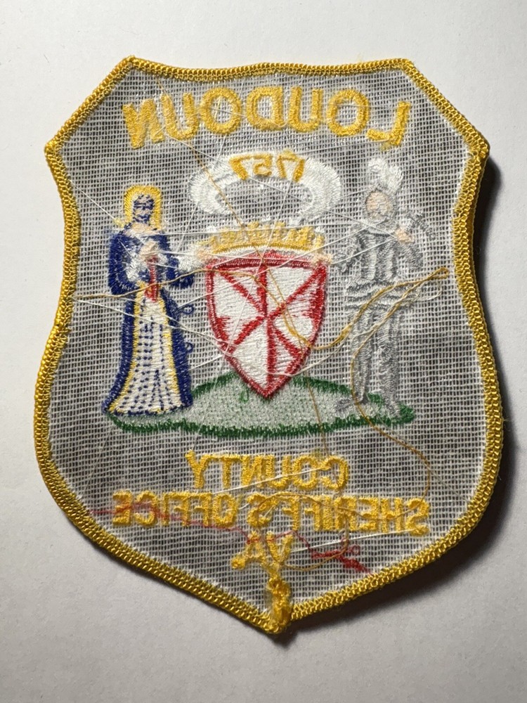 Loudoun County Virginia Sheriff Patch