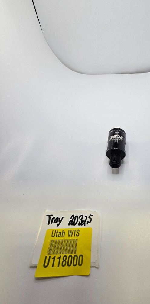 Nitrous Express 11696 Black 5/8" Thread Motorcycle Bottle Valve