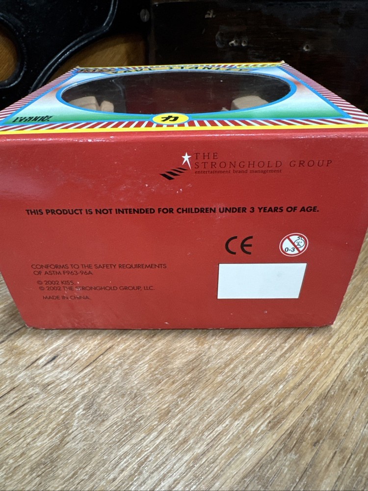 KISS PAUL STANLEY HOTTER THAN HELL GRUNTZ FIGURE IN BOX 2002