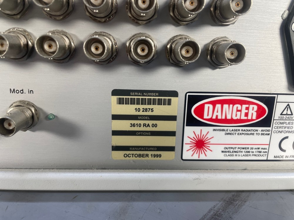 PHOTONETICS OSICS 3610RA00 Mainframe *LAB TESTED*