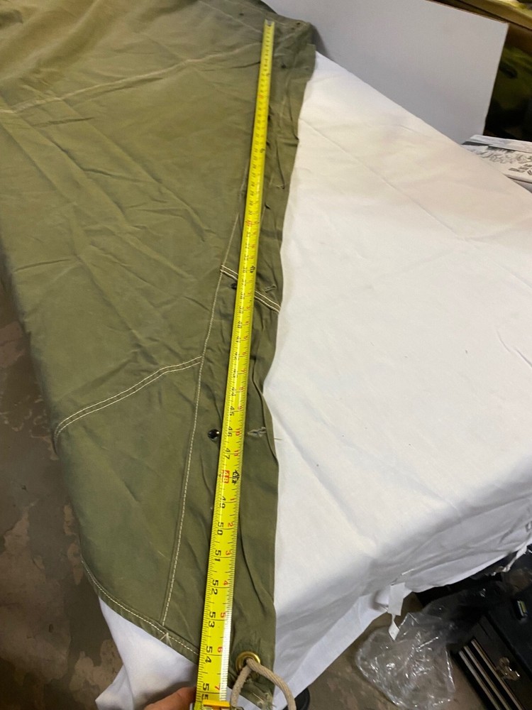 Post WW2 Shelter Half, Button style USED