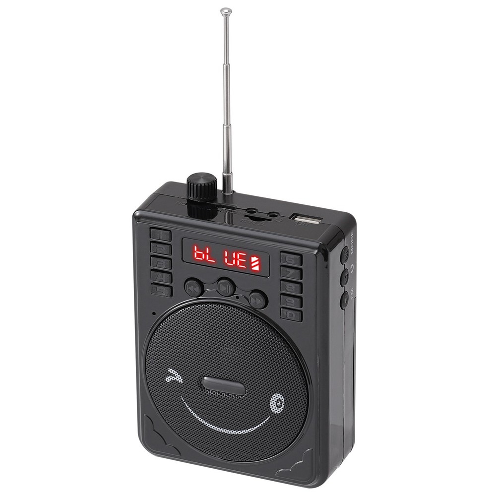 Portable Voice Amplifier Bluetooth Speaker w/ Microphone Headset Rechargeable US