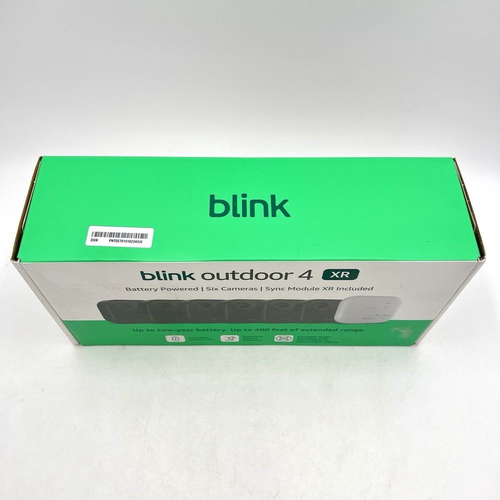 🔥 Blink Outdoor 4 XR HD Smart Security Wireless 6 Camera System w sync module🔥