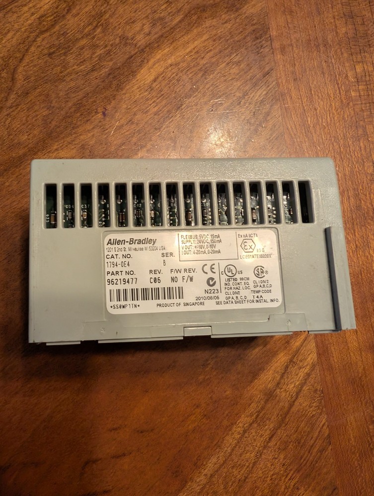 Allen-Bradley 1794-OE4 Analog Output Module