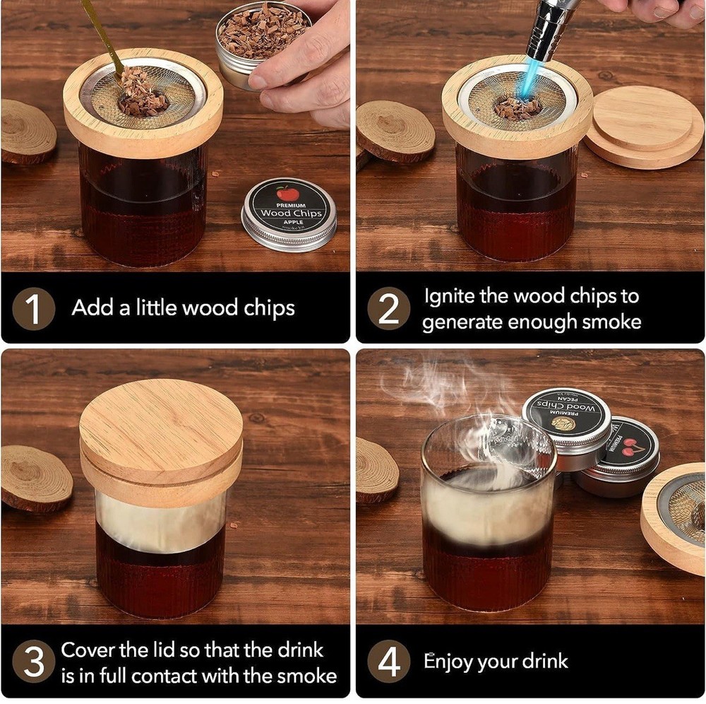 PERFECT GIFT !! Cocktail Smoker KIT