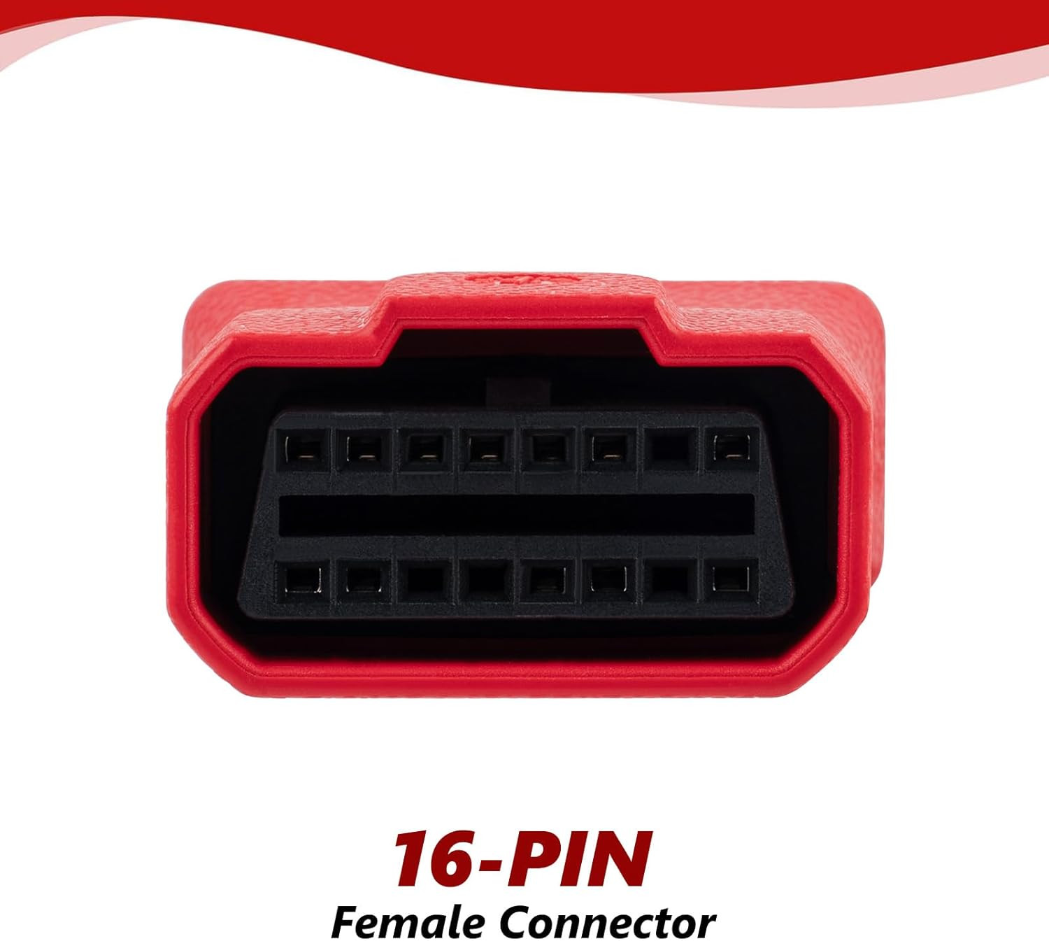 OBD2 to OBD1 Adapter Compatible with GM and Daewoo OBDI 12-Pin Male to OBDII 16-