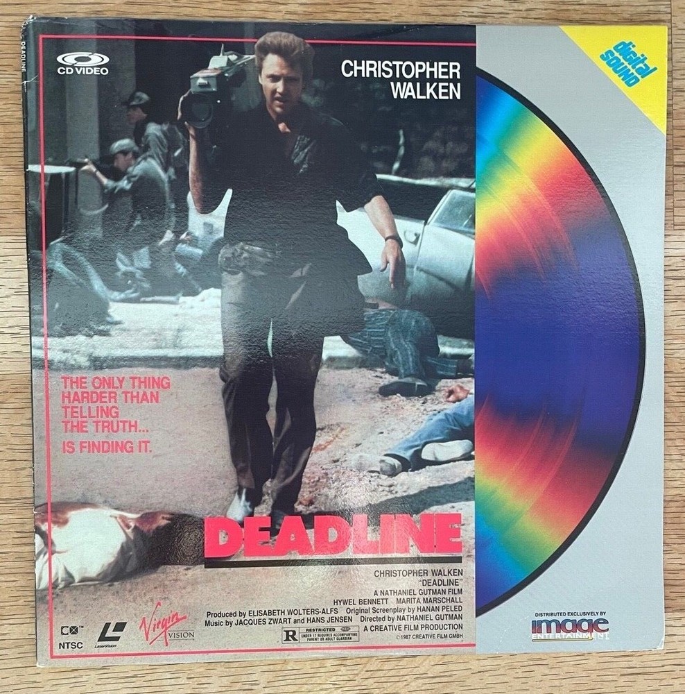 Deadline Laserdisc Christopher Walken