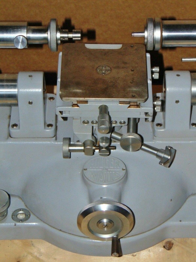 Hilger & Watts Microptic Horizontal Pattern Measuring Machine .00005"