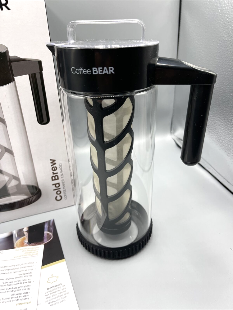 Coffee Bear Cold Brew Coffee Maker / Tea Brewer 1.3L 44oz.