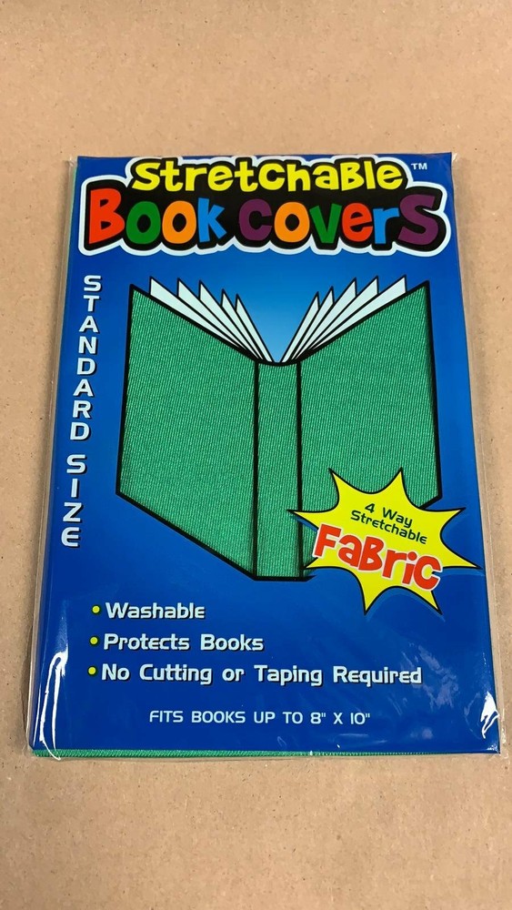 Assorted Colors Stretchable Fabric Book Cover