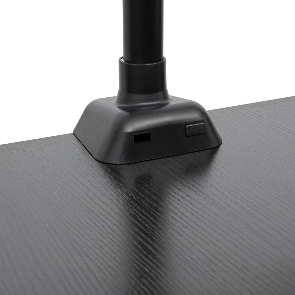 Mobile Standing Desk Adjustable Height Computer Rolling Laptop Cart Work Table