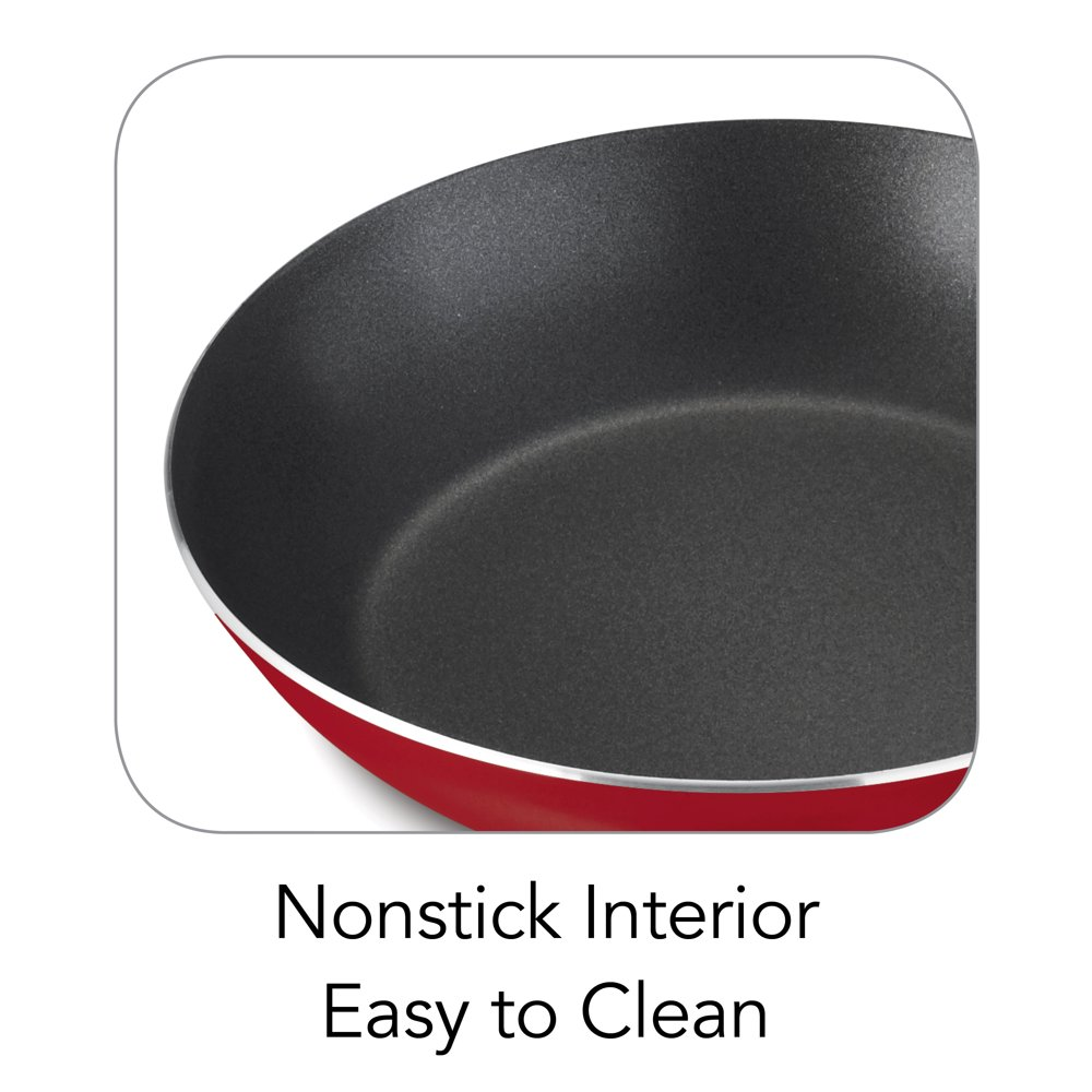 Non-Stick Cookware Set Saute & Sauce Pan Dutch Oven Stackable Kitchen 9-Piece