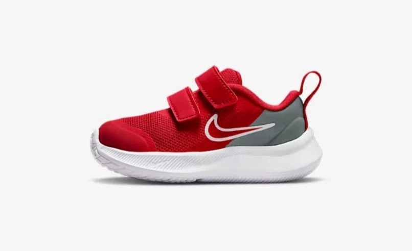 New Size 8C Nike Star Runner 3 (TDV) Toddler Shoes University Red DA2778-607