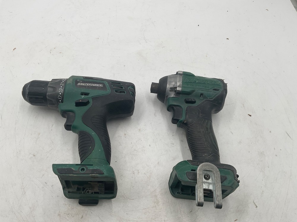 BUNDLE 👍👍Master force 241-0382 BOOST 20V Cordless 241-0380  Drill