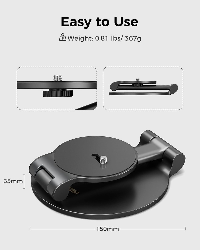 Projector Foldable Stand, Ultra-Compact Foldable Stand with Easy Setup and 18...
