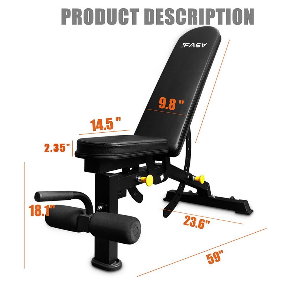 Power Cage, Multi-functional Power Cage with Adjustable Squat Rack Barbell Rack