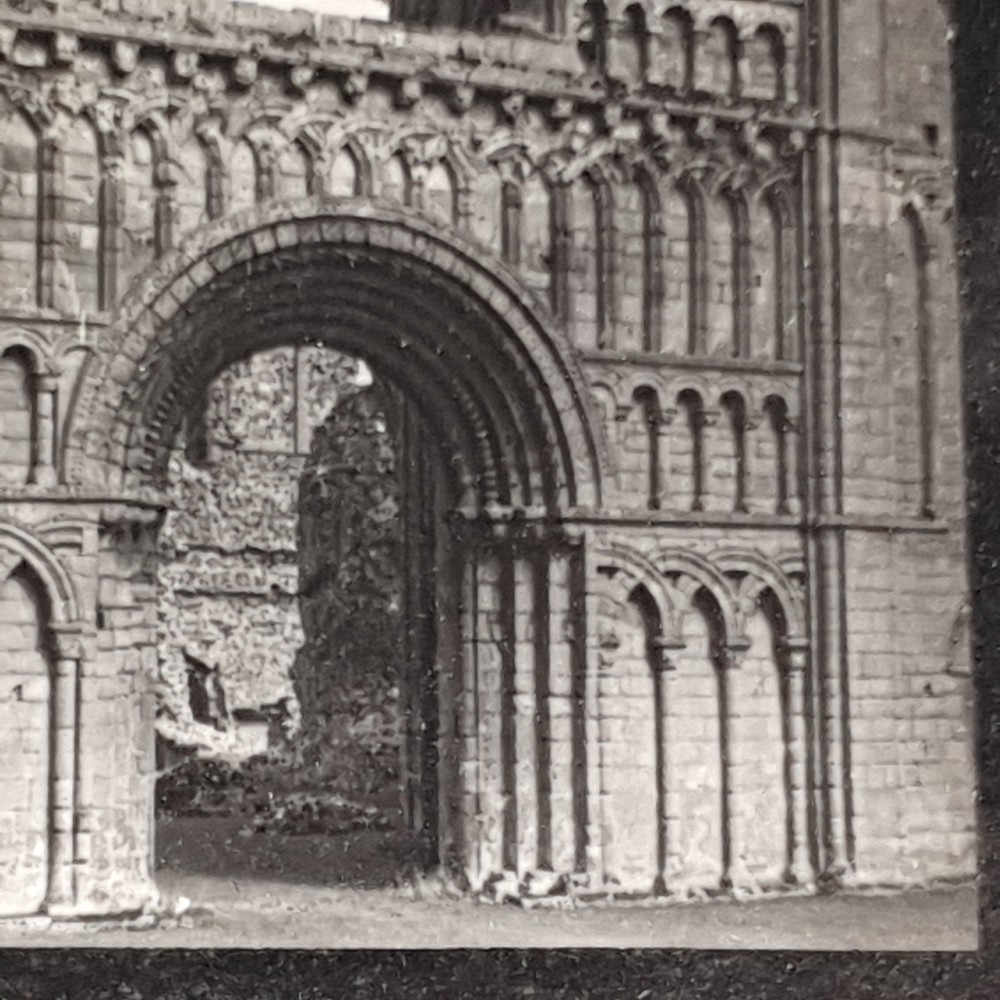 Old Magic Lantern Glass Slide
