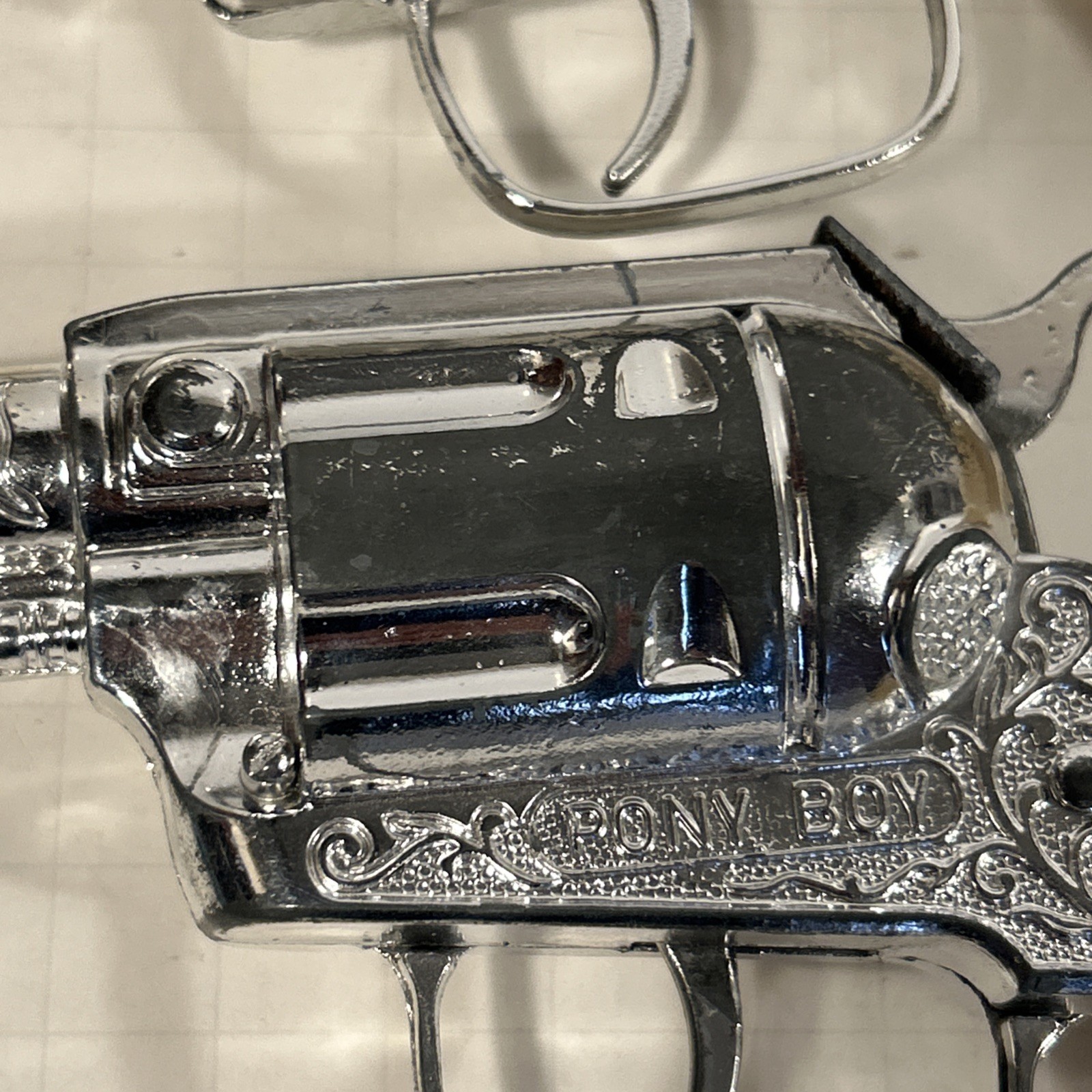 Lot Of 2 VINTAGE PONY BOY GUN PISTOL WESTERN COWBOY COLLECTORS
