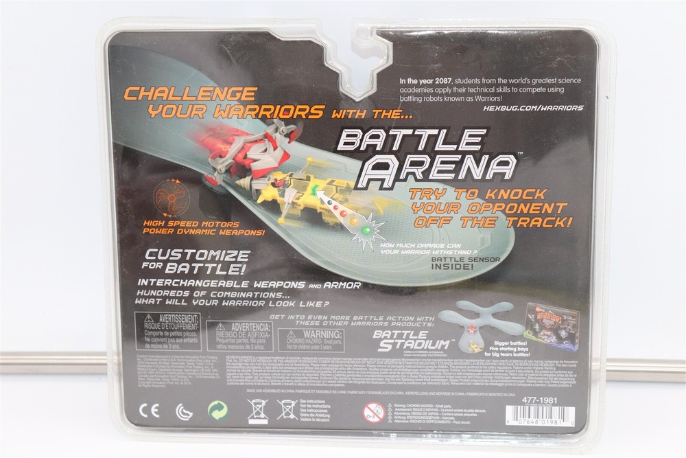 HexBug® Warriors Battling Robots Caldera vs Bionika Set - NEW -