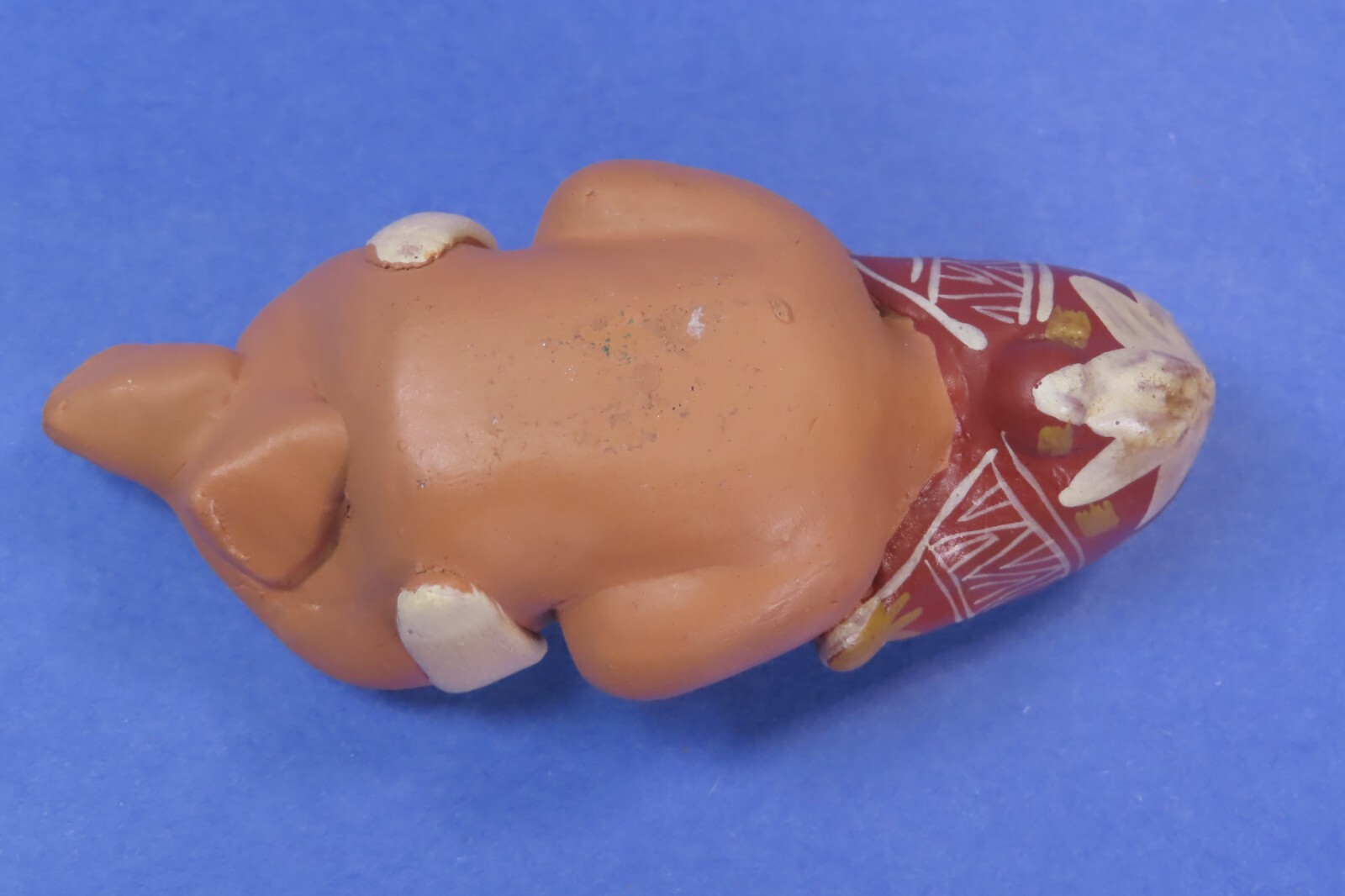 Vintage Peruvian Nativity Baby Jesus Terra Cotta Pottery Replacement pc 4"