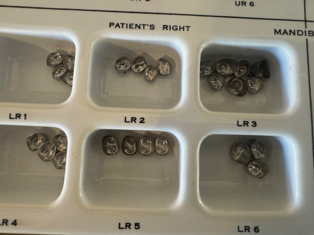 Assorted Anterior Polycarbonate Temporary Crown Set