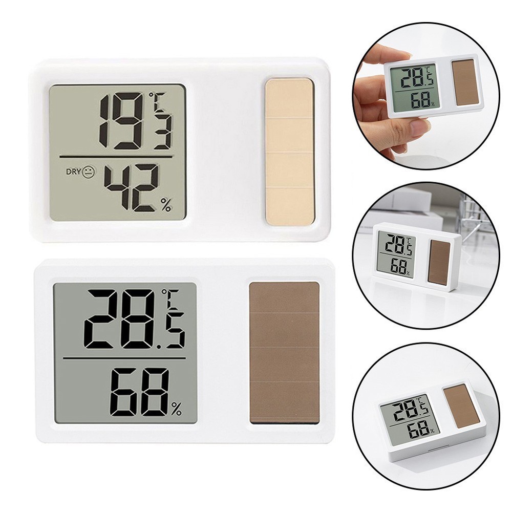 Energetically Efficient Temperature & Humidity Meter with Easy to Read Display