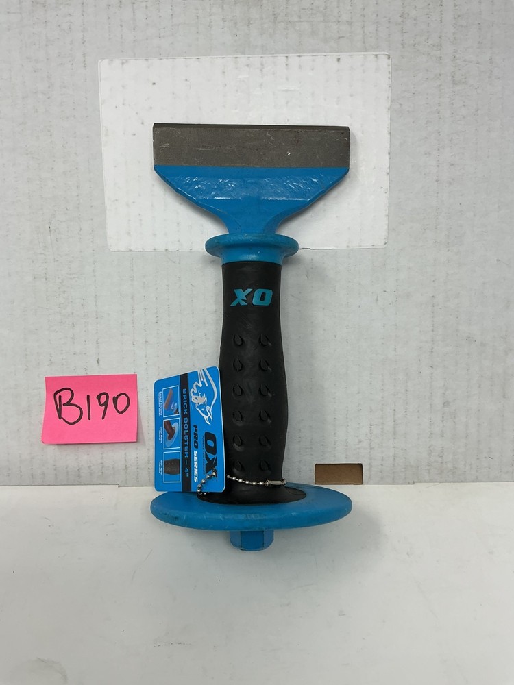 Ox Tools Pro 4" Brick Bolster/Chisel