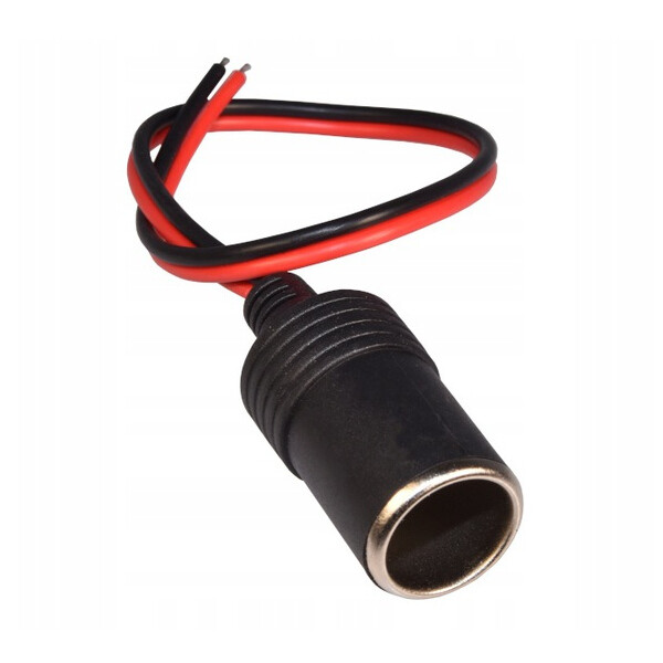 Car cigarette lighter socket socket motor vehicle installation socket 12V adapter with cable