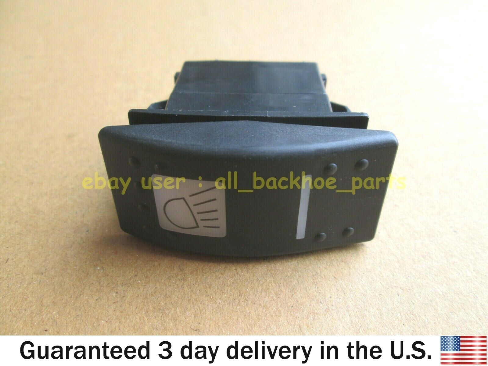 JCB BACKHOE - ROCKER  SWITCH 12V, 6 PIN (PART NO. 701/60004)