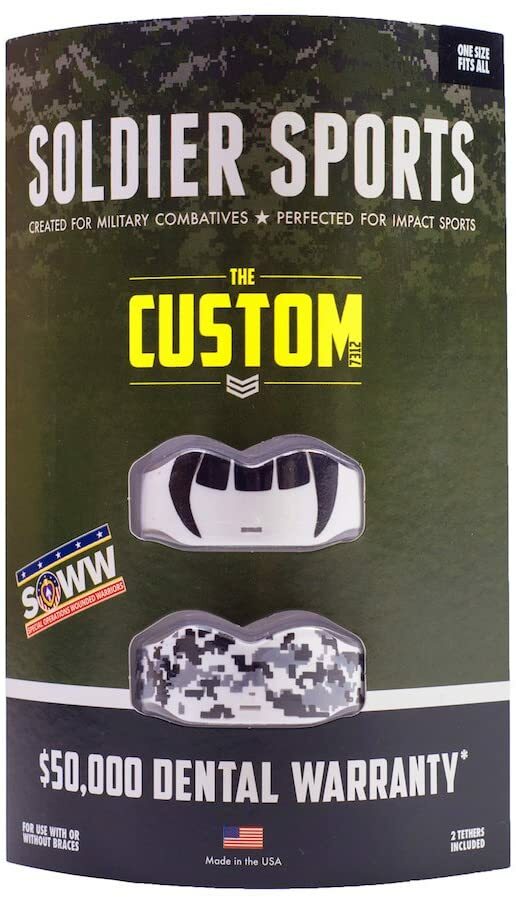 Soldier Sports White Fang And Camo Mouthguard 2-Pack