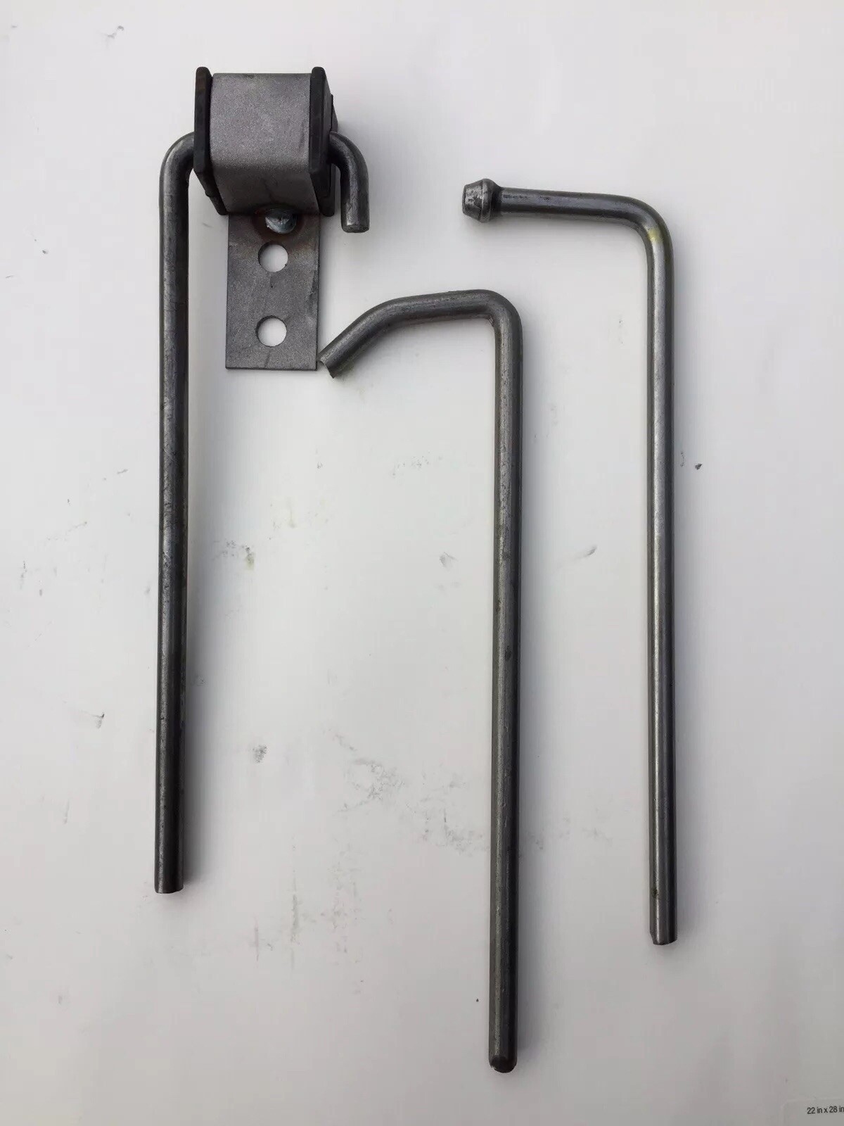 16 pc Universal Headed/bent rod/ southern swinger weld on exhaust hanger rod