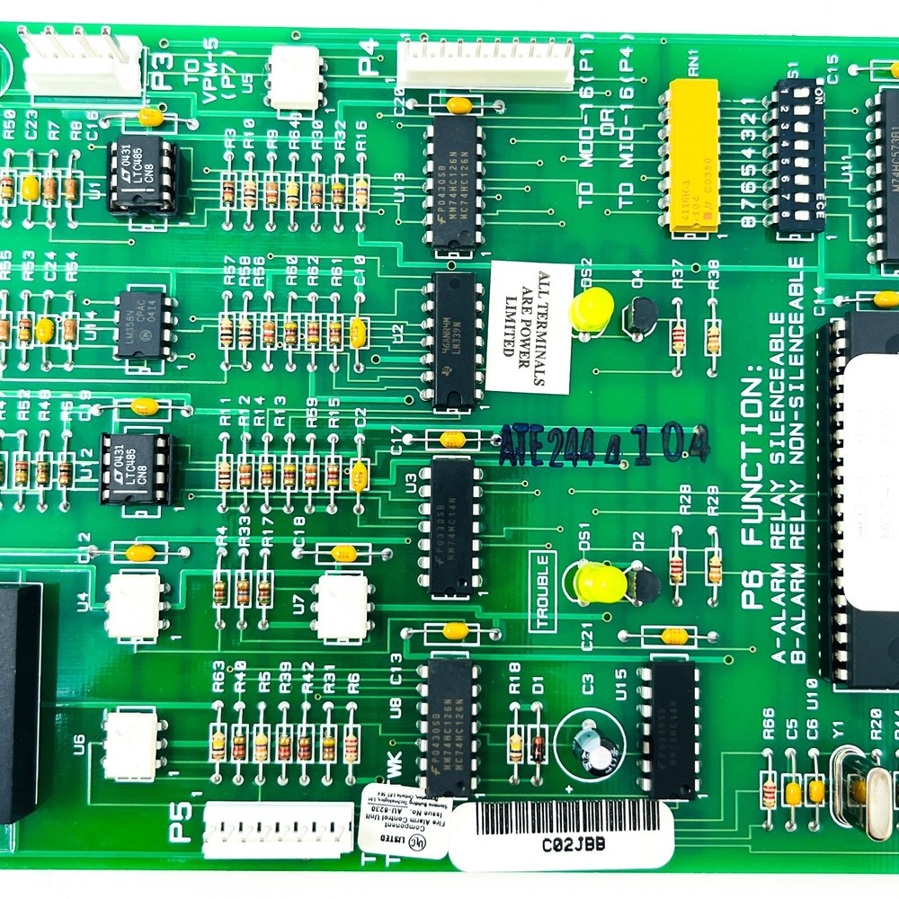 Siemens MOI-7 Cerberus Pyrotronics 500-892800 Network Input Output Module