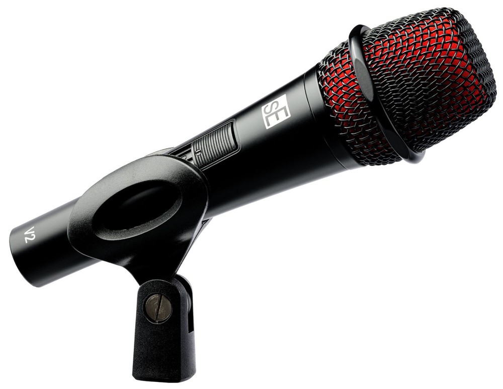 Se Electronics V2 SWITCH Dynamic Handheld Microphone Mic+External Windscreen