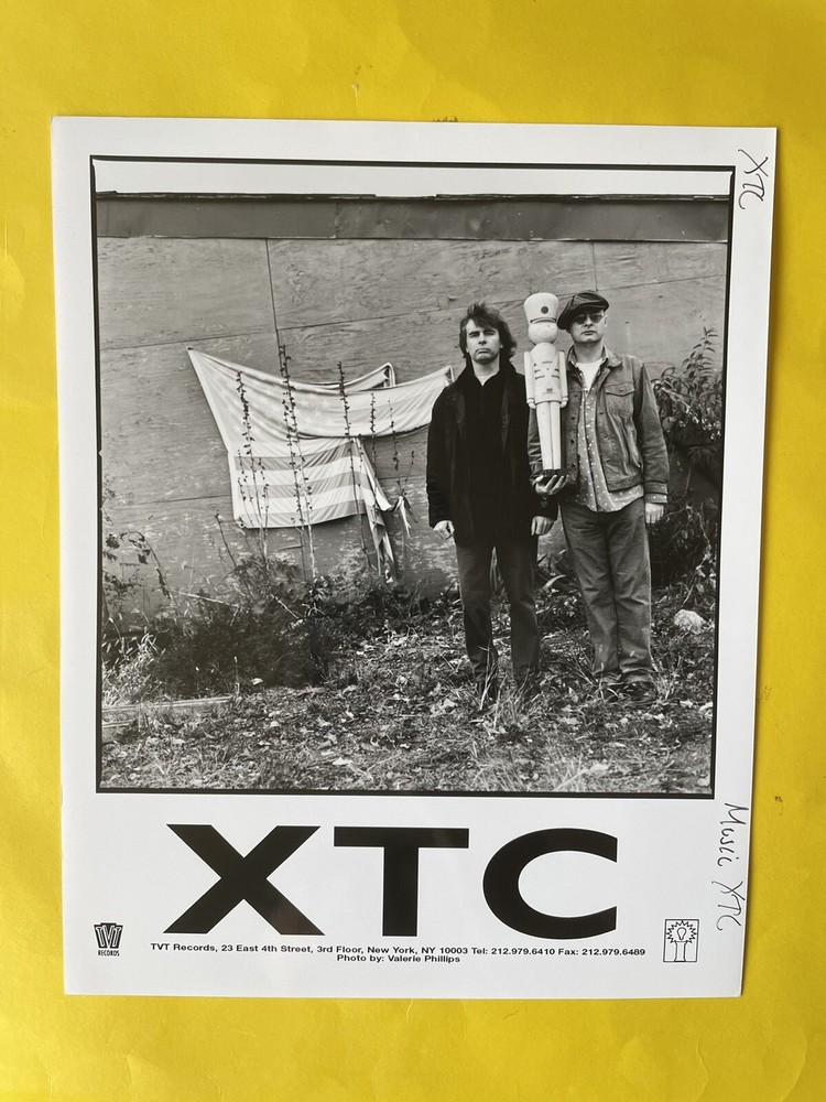 XTC Press Photo 8x10”. See info.