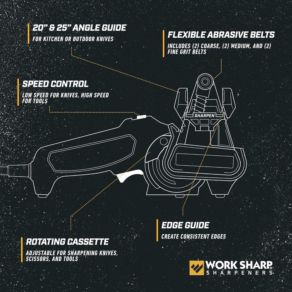 Knife &Tool Sharpener Blade Grinder Mk.2 Professional Electric Knife Sharpener