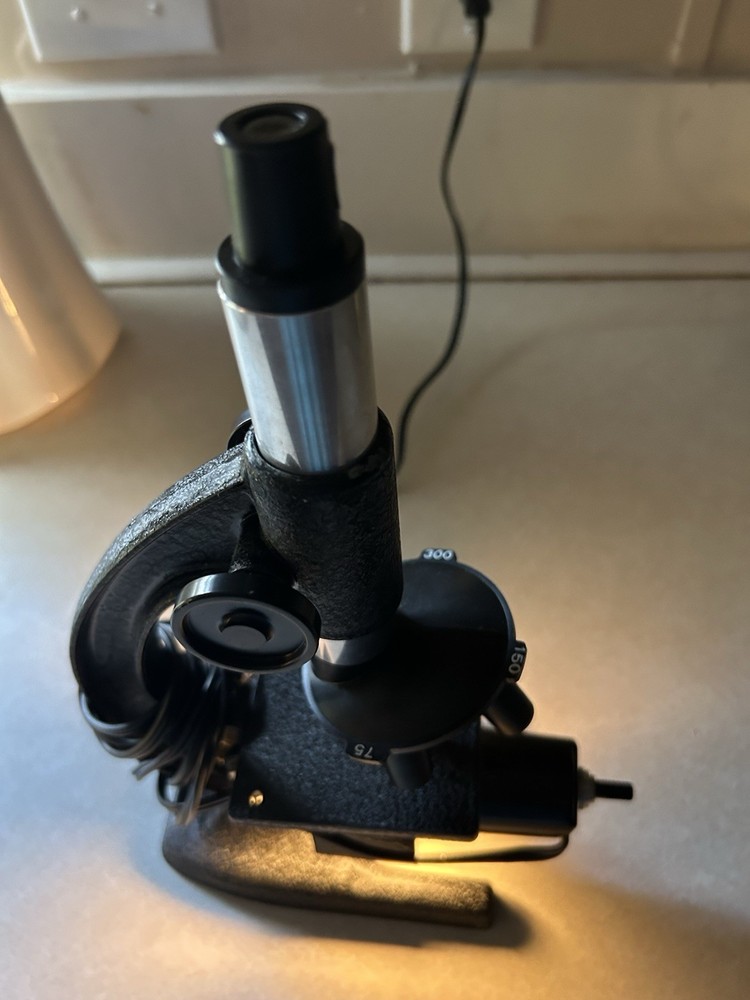 Vintage porter microcraft microscope lab