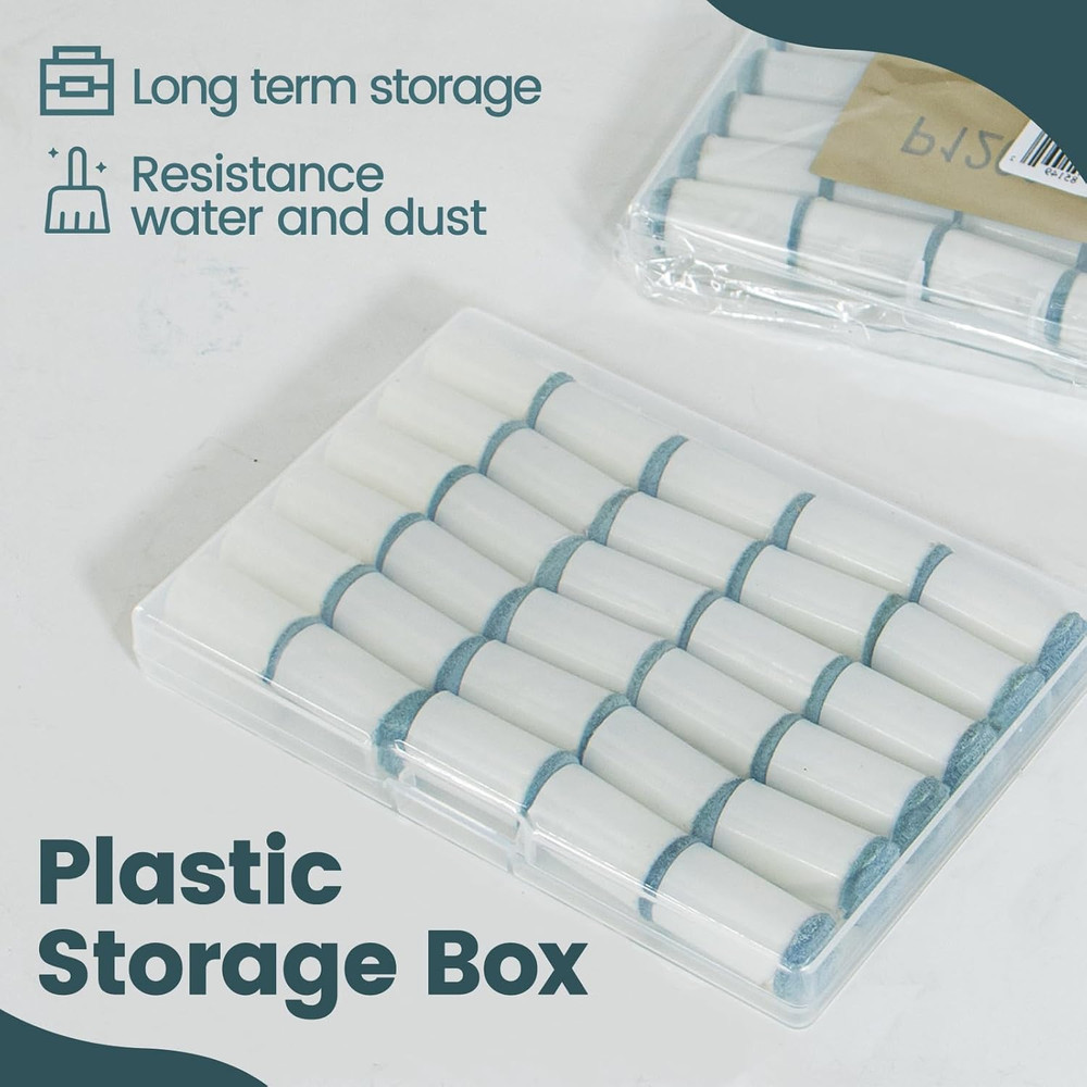 Billiard Pool Cue Tips - Pool Stick Tips Slip-On Tips Replacement Accessories Ki