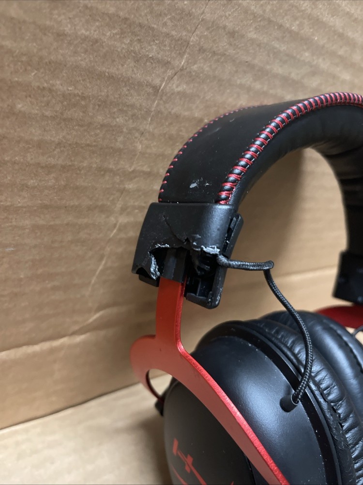 HyperX Cloud II - Gaming Headset - Black-Red **READ DESCRIPTION**