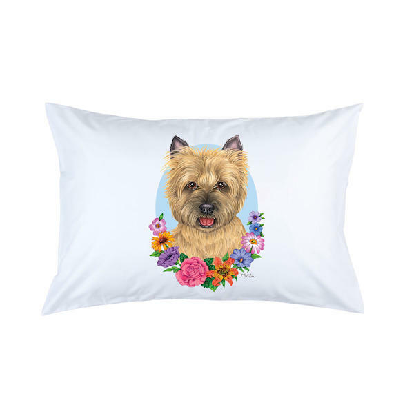 Cairn Terrier Wheaten Micro Fiber Pillowcase