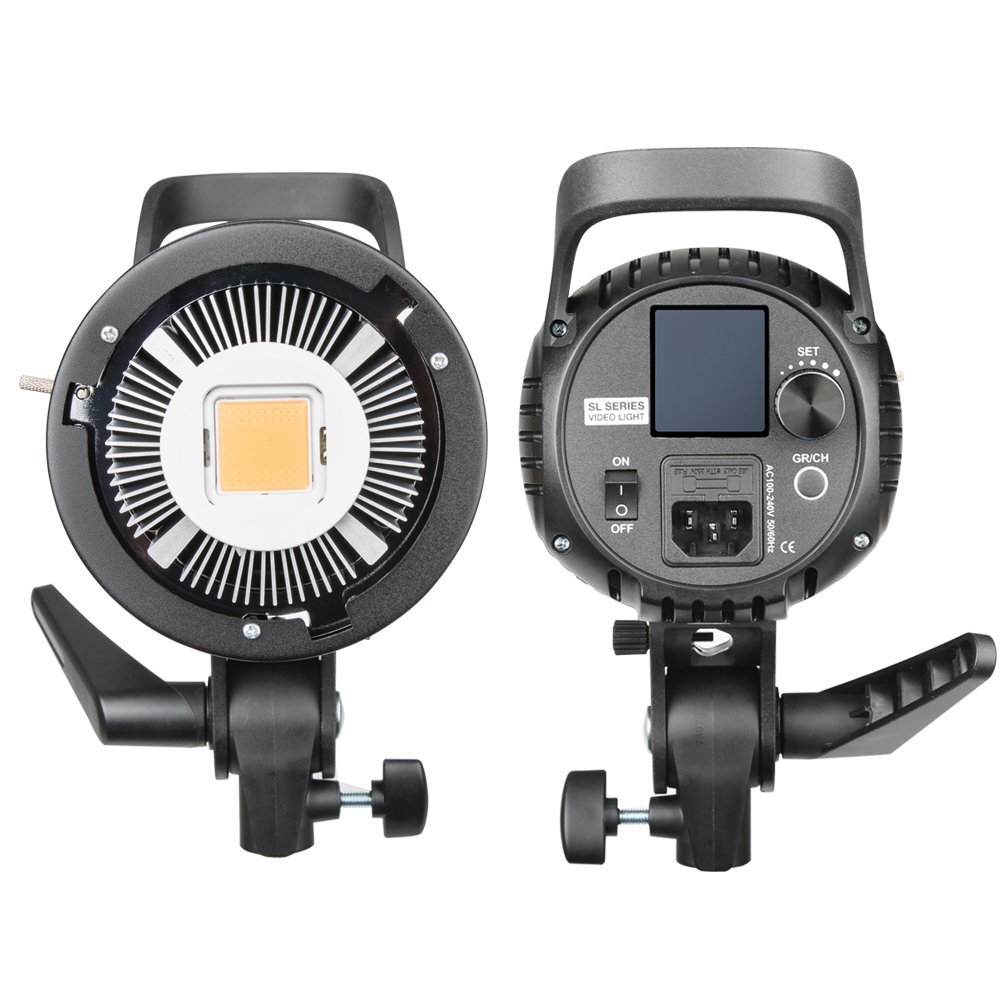US Godox SL-60W 60W Camera Studio LED Video Continuous Light Remote + Reflector