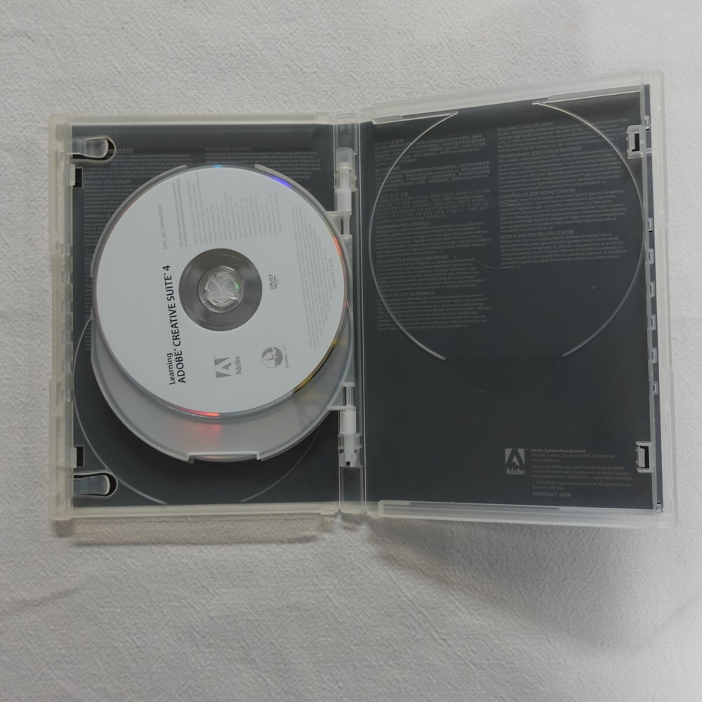 Adobe Creative Suite 4 CS4 Design Premium For Windows Full Retai DVD Version