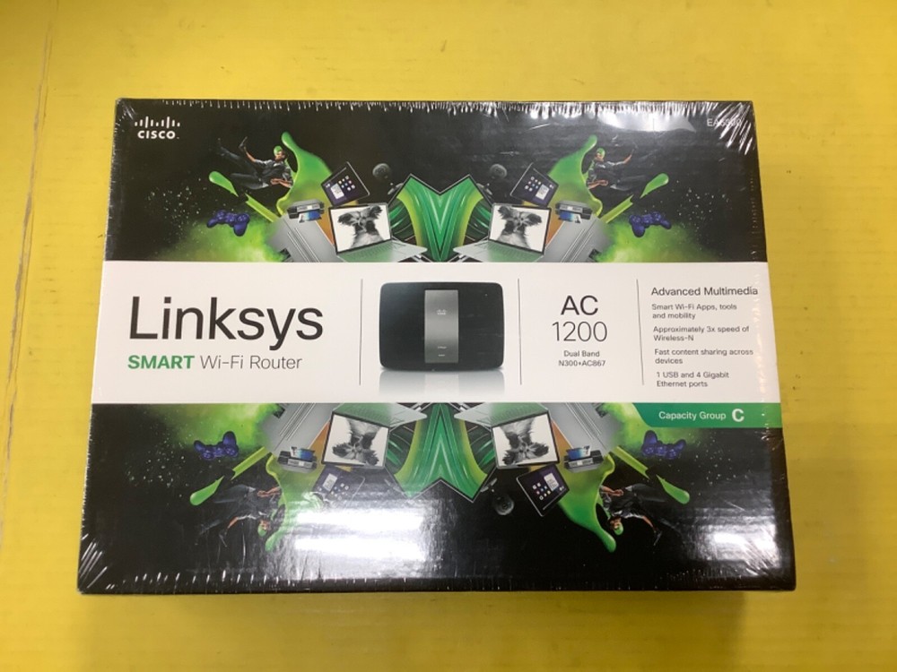 Cisco Linksys smart Wi-Fi Router AC 1200