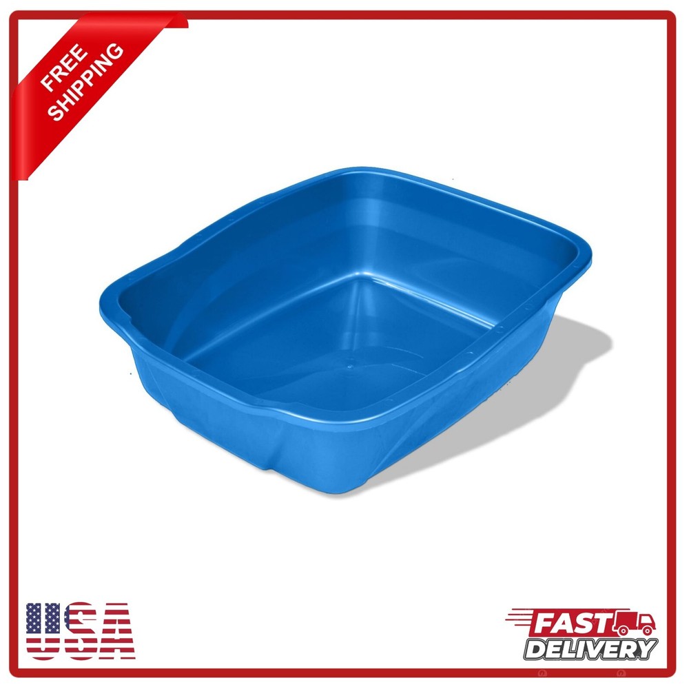 Van Ness Large Cat Pan - Multi Color, 18.3x12x4 INCH