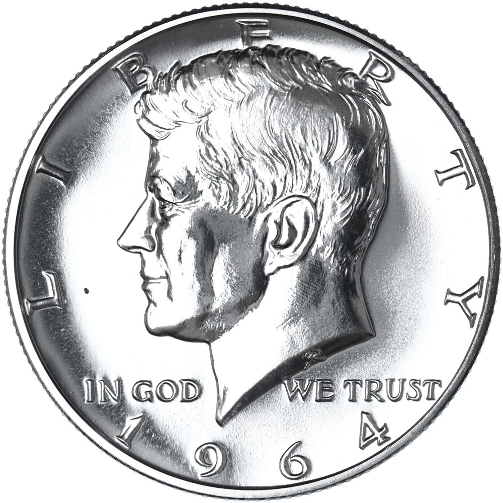 1964 (P) Kennedy Half Dollar Gem Proof 90% Silver