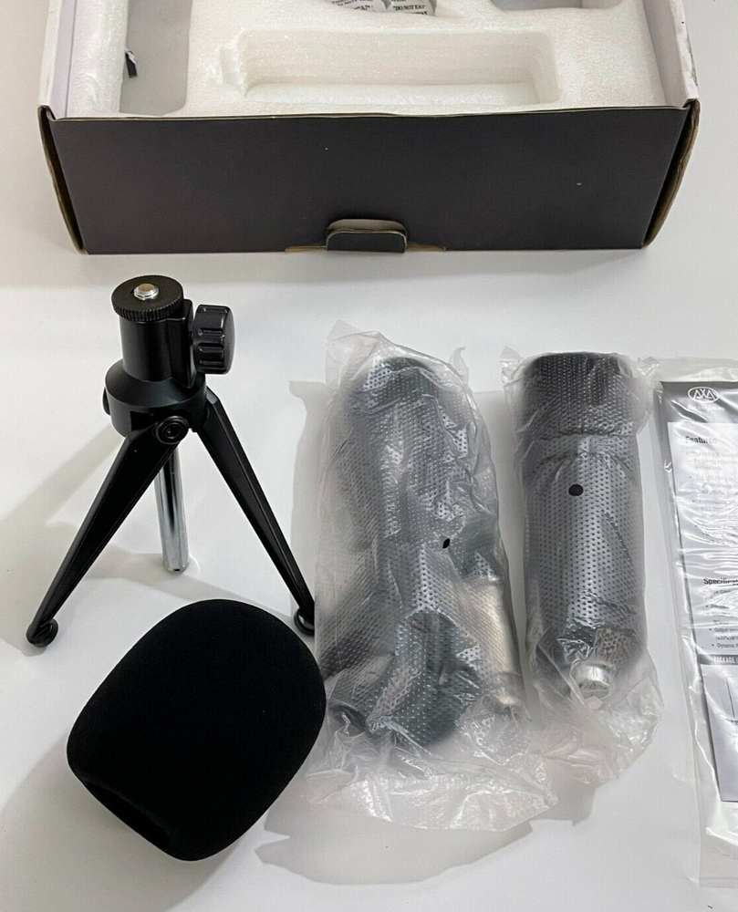 Axcess Ables MX-100 Studio Condenser Microphone Black