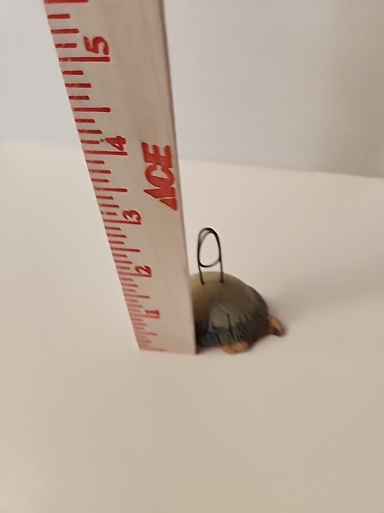 Small, Decorative TURTLE Figurine that functions as a Message or Bill Holder