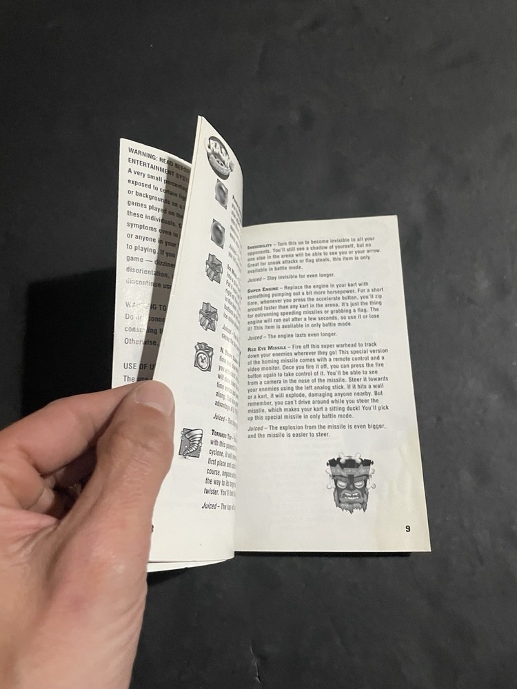 crash nitro kart ps2 manual Only