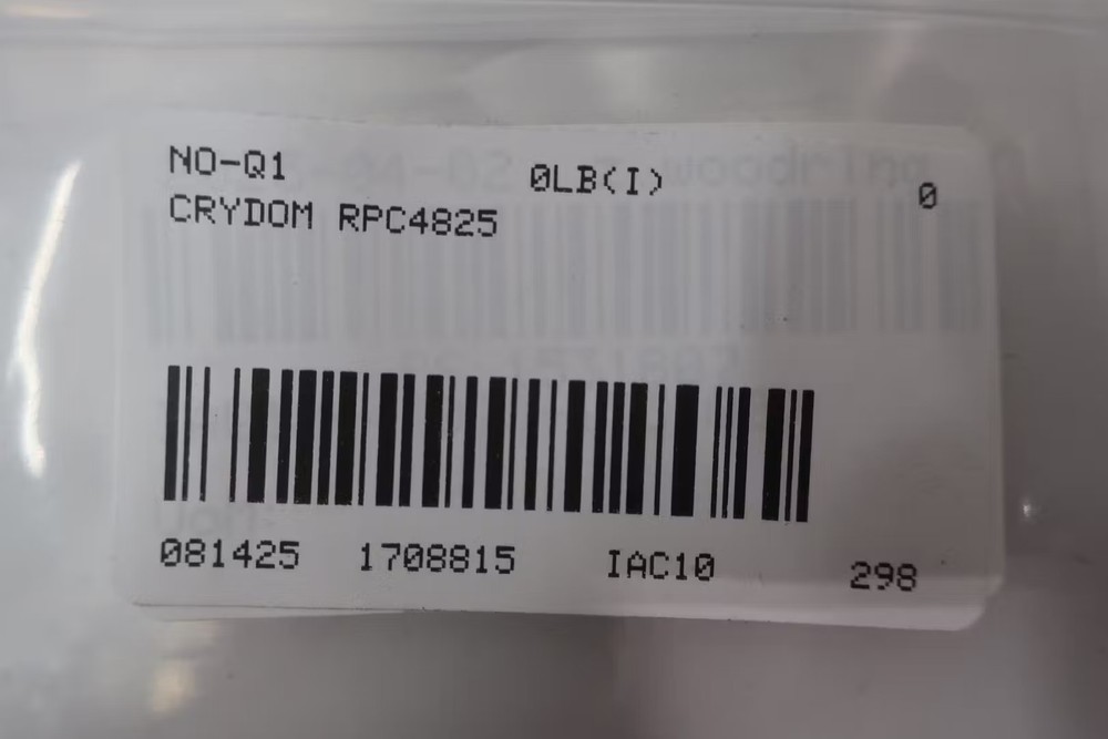 Crydom RPC4825 Solid State Relay 480v-ac 25a