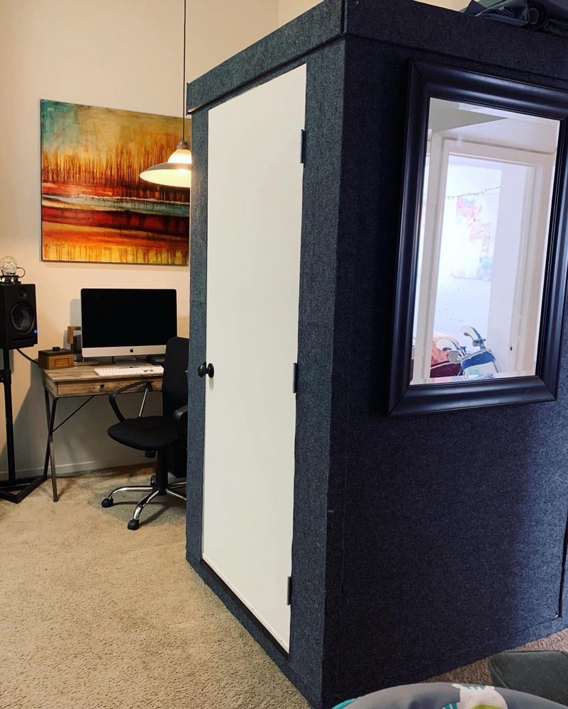 4x3x7’5” Vocal Booth Standard Solid Door