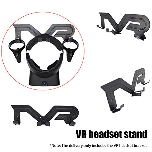 VR Headset Stand, Black, Portable Electronic Device Stand, Compatible with
